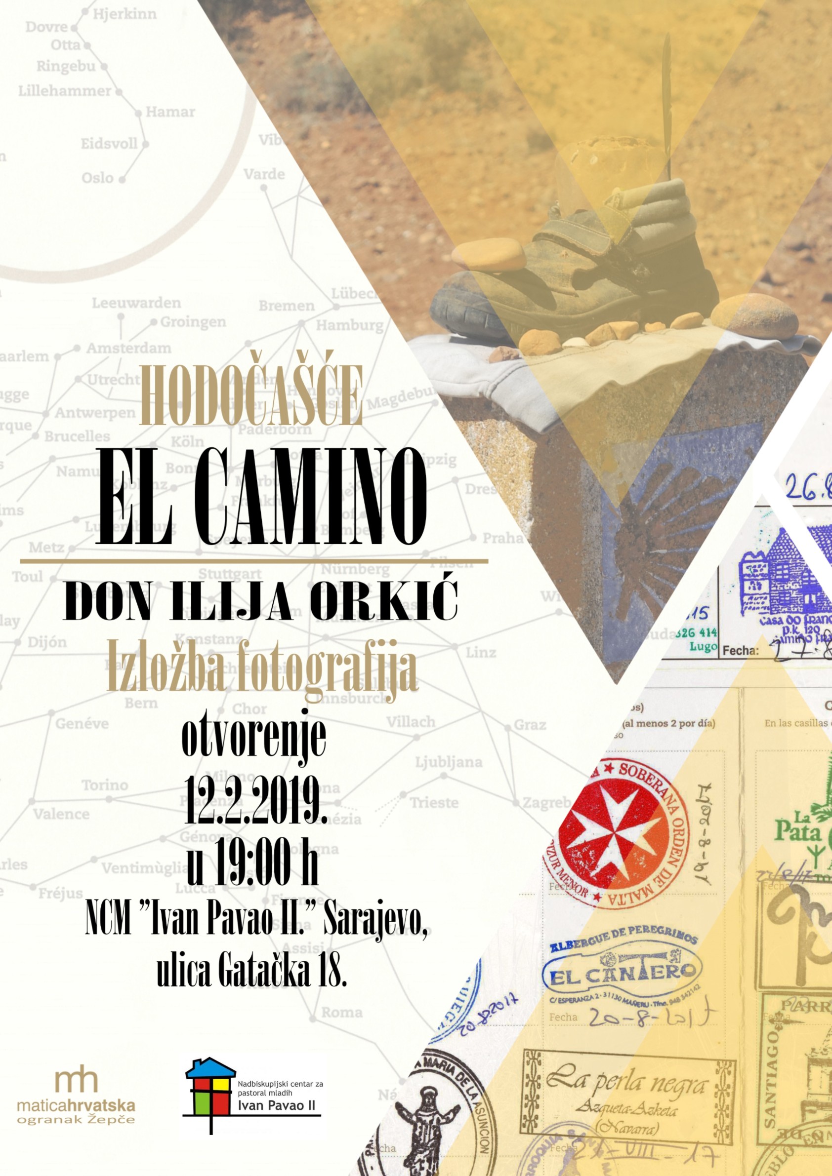 Camino hodocasce plakat 2019