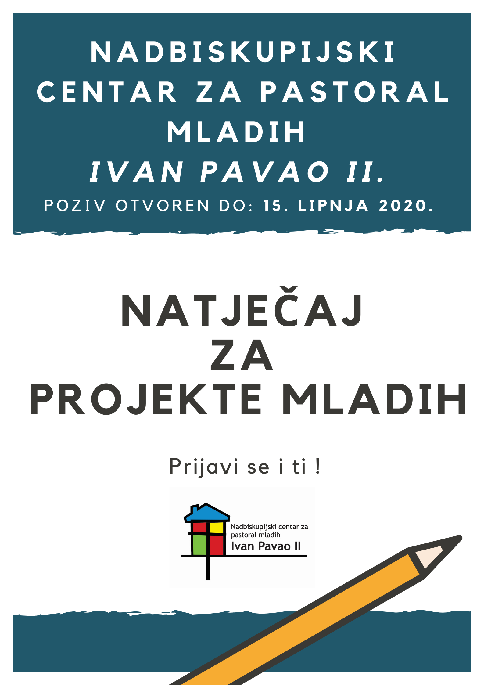 NATJECAJ ZA PROJEKTE MLADIH